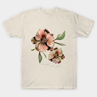 Delicate watercolor roses T-Shirt